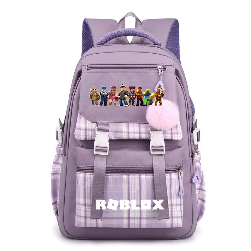 Virtual World Cute Girl Backpack Primary And Secondary School Schoolbag High Value Girl Backpack