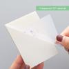 50 Sheets Creative Semitransparent Memo Pad Removable Reusable Note Self-adhesive Sticker Student Stationery School Office Supplies