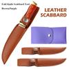 Карманный охотничий нож, чехол, кобура, чехол с петлей для ремня, складной нож, инструмент для лагеря, переноска на открытом воздухе, чехол для фонарика