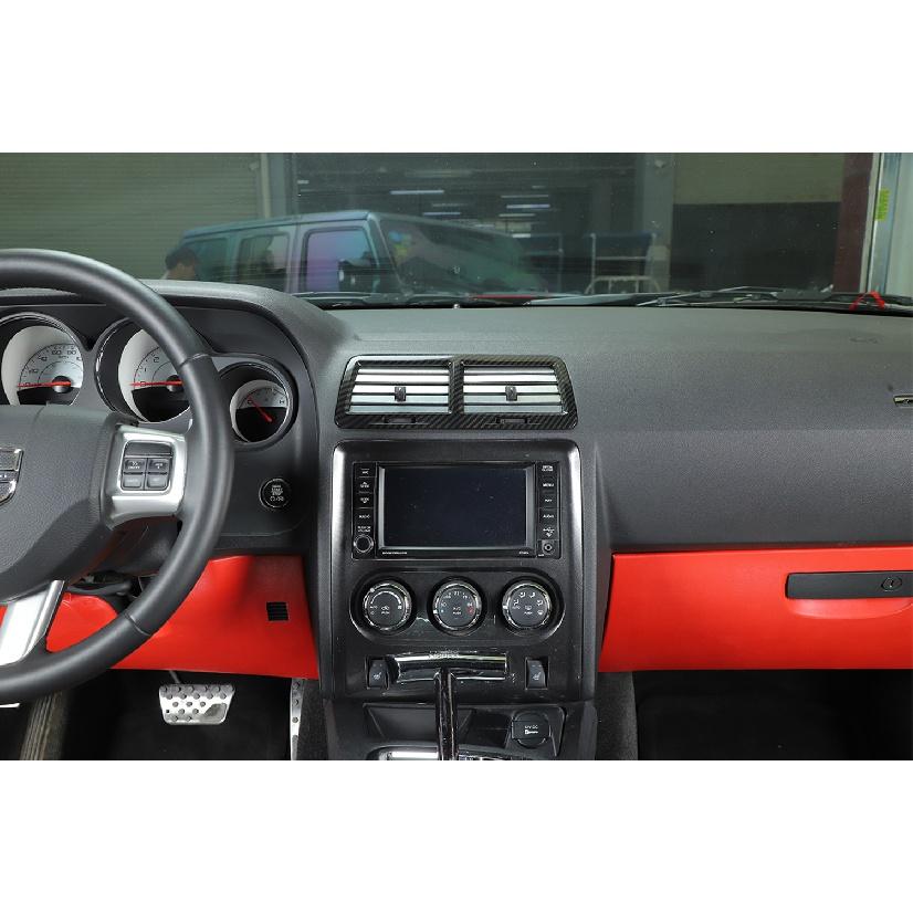 Приборная панель автомобиля, украшение на выходное отверстие для кондиционера для Dodge Challenger 2009 2010 2011 2012 2013 2014, интерьер