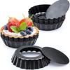 Removable Bottom Egg Tart Pan Non-Stick Cupcake Tin New Quiche Pan  Party Baking