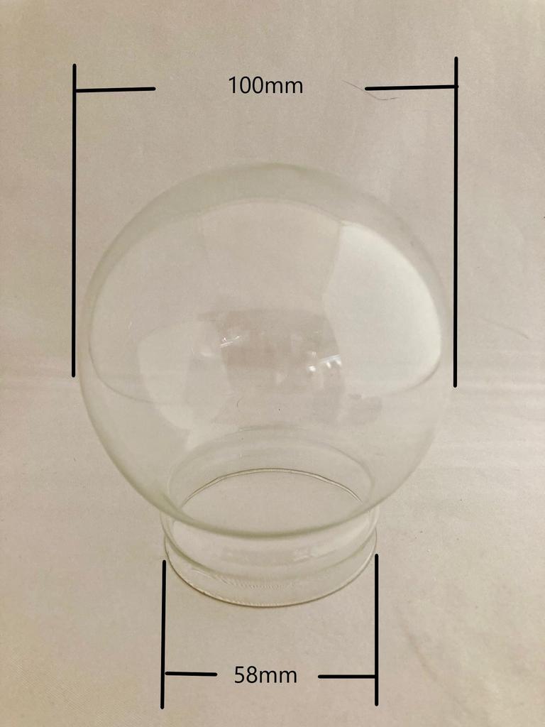 Snow Globe Handmade Kit, Large Size (glass Sphere 100mm)