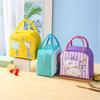 Cartoon Thermal Lunch Bag for Children Insulated Bento Box Portable Picnic Food Storage Bag