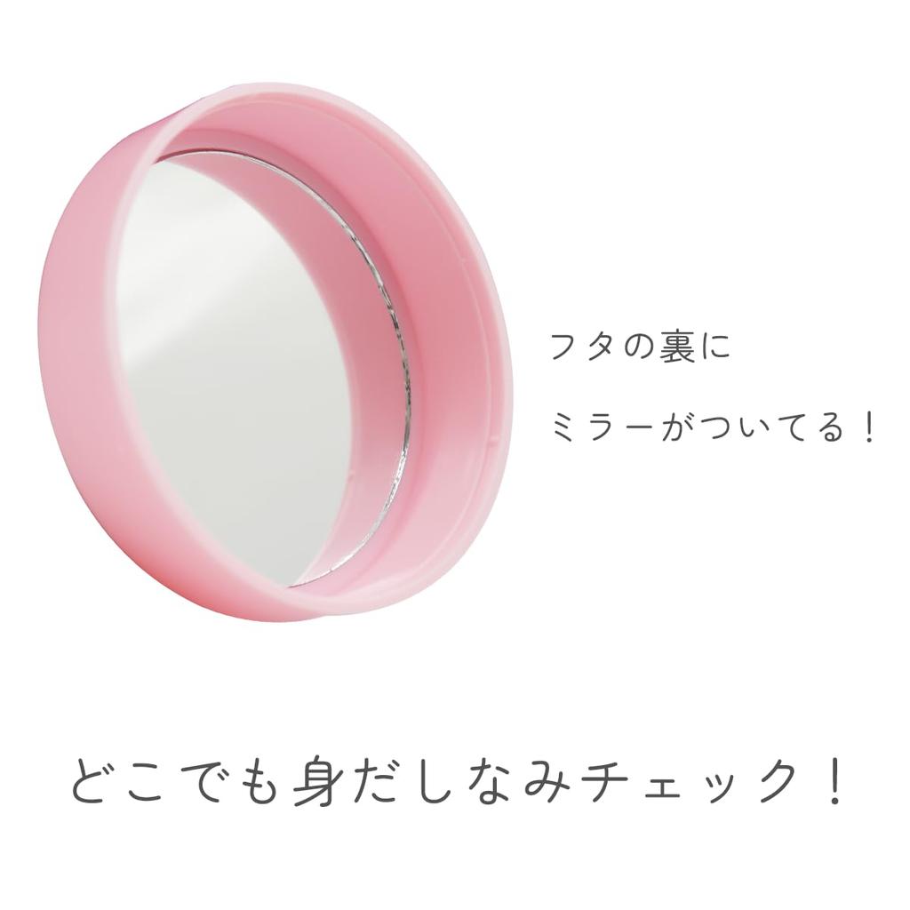 POCKET PACT Hair Brush with with for Going with Convenient for Going To Going Hair Care Smooth Easy Mirror, Lid, Out, Portable, Lightweight, Small,