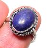 Lapis Lazuli Handmade 925 Sterling Silver Jewelry Ring Size 7 j6V71