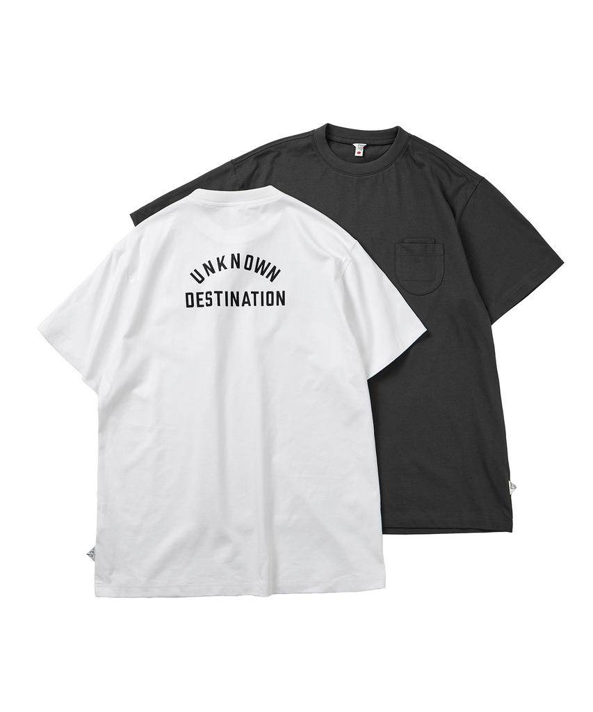FOUNDPOCKET Yudi Pocket T-Shirt Gray