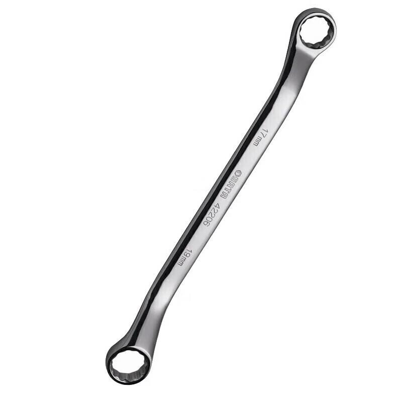 SATA Full Polished Double Ring Spanner