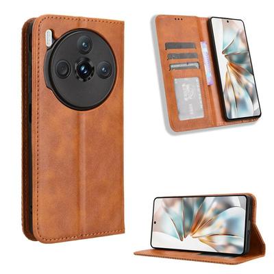 Флип-чехол для ZTE nubia Z60S Pro Leather Case [Flip Vintage Leather] Ударопрочный прочный ретро-чехол