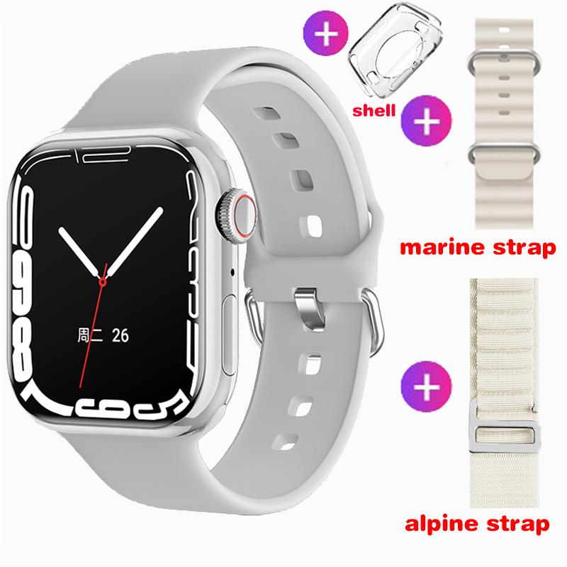 Смарт-часы для женщин Ultra Series 9, умные часы с NFC для мужчин, BT Call, водонепроницаемая, с беспроводной зарядкой, 2,05-дюймовый экран для часов 9