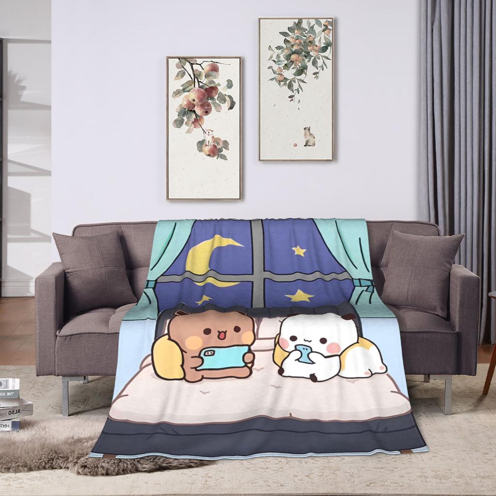 Bubu Dudu Blanket Quality Soft Warm Throw Blanket Winter Kids Couch Bed Fluffy Bedspread