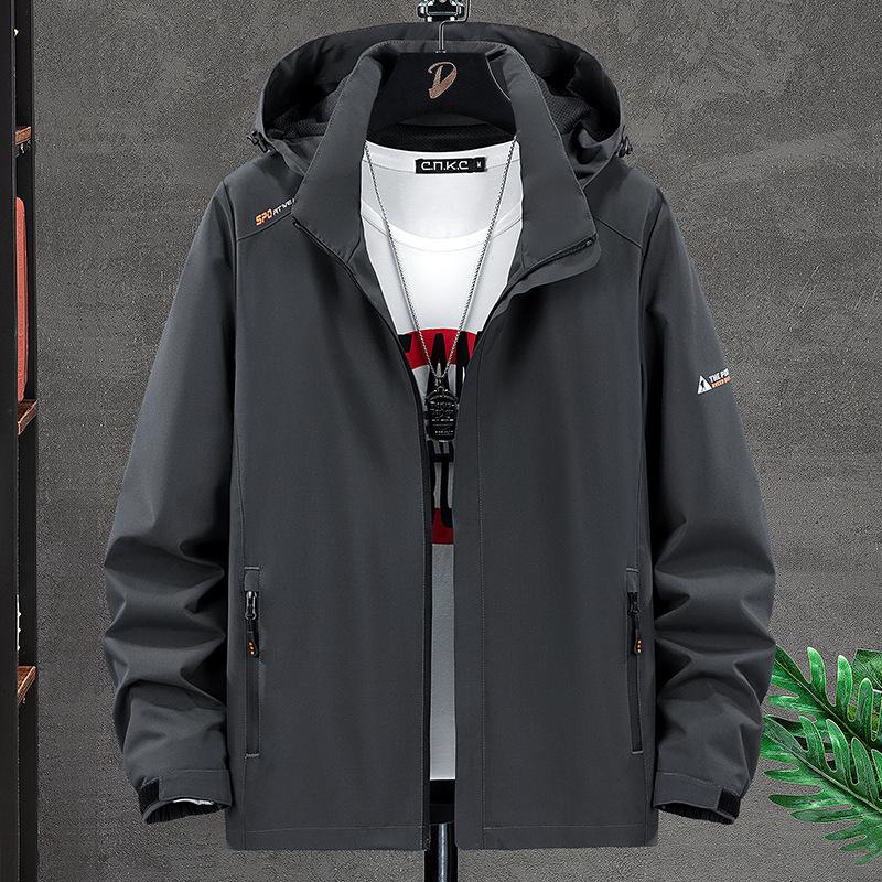 New Fishing Jacket Men's Autumn and Winter Windproof Waterproof Mountaineering Jacket Couple Jacket Men's Youth