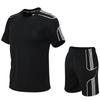 2024 Men's Summer Quick-Dry Sports Suit: Short-Sleeved Fitness & Running Wear.