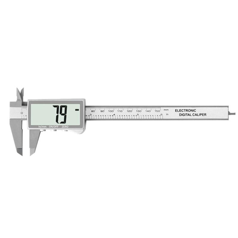 Professional Micrometer Gauge LCD Digital Vernier Caliper 0-150mm Caliper Measurement Tool with Unit Conversion