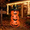 Pumpkin Ghost Stand Up Ghost Inflatable Model Halloween Balloons  Door Room Decoration