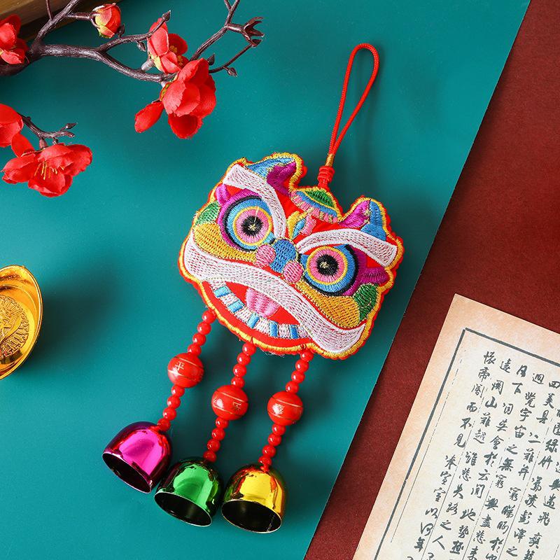 Сумка с ароматом змеи в виде колокольчика с кисточкой для автомобиля, украшения на Новый год и весенний фестиваль