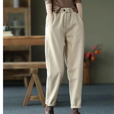 Осень-зима 2022, спортивные брюки, женские узкие брюки, женские повседневные простые теплые брюки-шаровары, прямые брюки на толстой флисовой подкладке