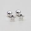 [Aslit] Piercing Earrings Silver 925 Smile Mini Star Daily