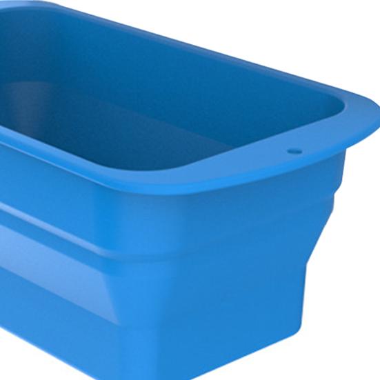 Складная силиконовая форма для кубиков льда, легко извлекаемая из формы, быстрая заморозка, усиленная большая форма для изготовления кубиков льда