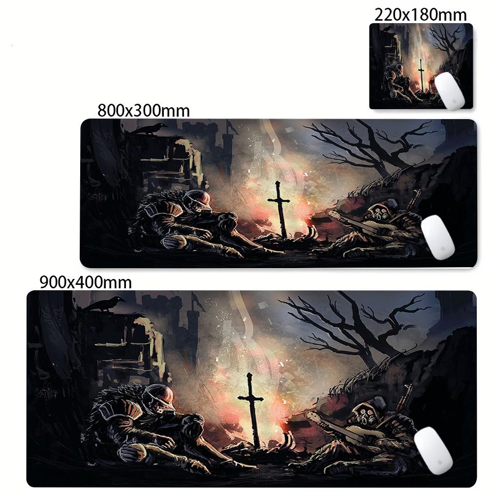 Dark Souls Mouse Pad NonSlip Thickened Mousepad Student Cushion Large Writing Gaming Lockedge Desk Mat Office Computer Mats