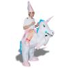 Inflatable Unicorn Riding Magician Costume Fancy Dress