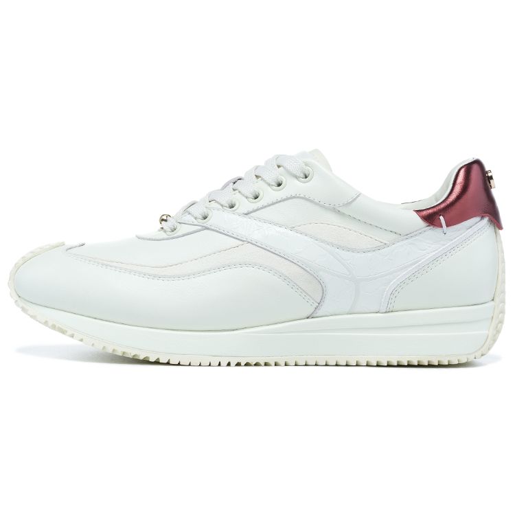 Li-Ning 1990 Классические ретро кроссовки женские кроссовки белые красные ALJT040-1