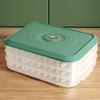 Dumpling Organizer Stackable Cold Retention PP Convenient Use Refrigerator Organizer Kitchen Supplies