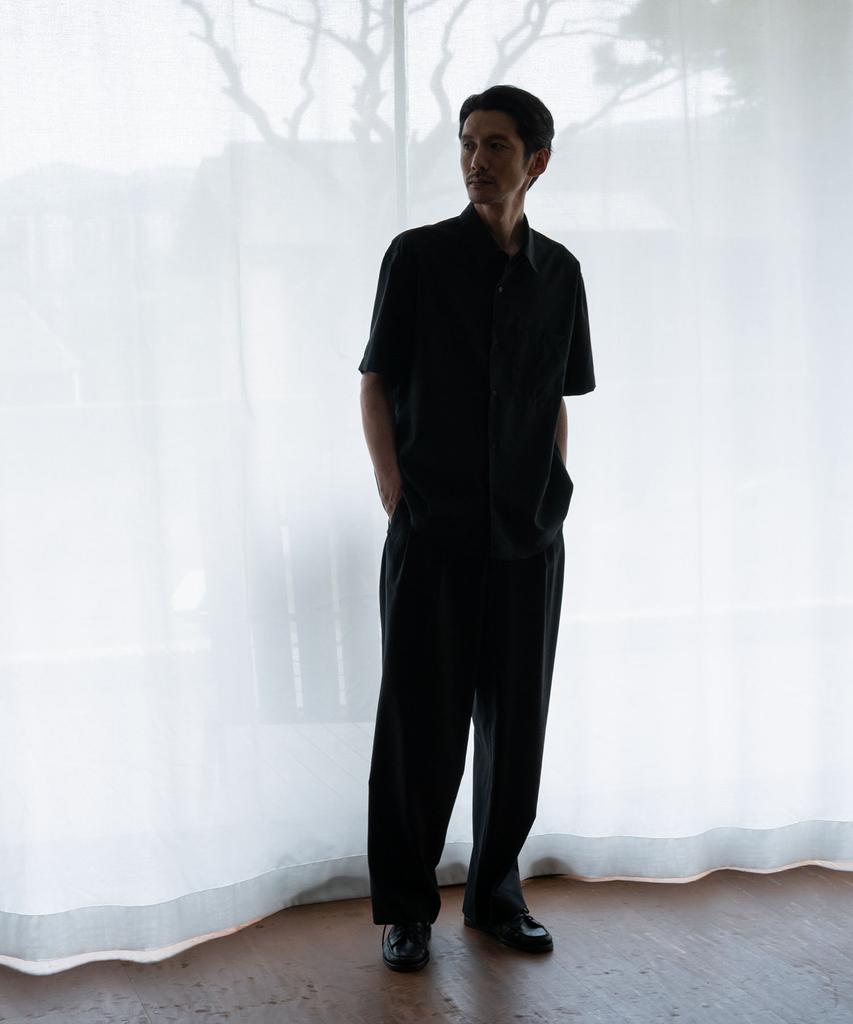 BLANKROOM Mati Wool Slacks_Black