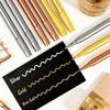 3 Colors Metallic Paint Markers | Permanent Waterproof Art Pens For Diy Crafts & Rock Painting