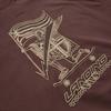 Vans Худи с графическим принтом Off The Wall Коричневый Унисекс VN000KVHE95