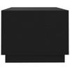  Stolik kawowy, czarny, 102x55x43 cm, materiał drewnopochodny