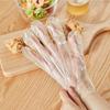 200Pcs Disposable Clear Plastic Gloves Latex Powder Free Home Work Use Safe Gloves for Cooking Cleaning Painting
