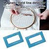 Линейный искатель для вышивки крестом Магнитная линейка Инструмент для вышивки крестом Инструмент для шитья и вышивания Инструмент для позиционирования вышивки крестом для начинающих Профессионалы