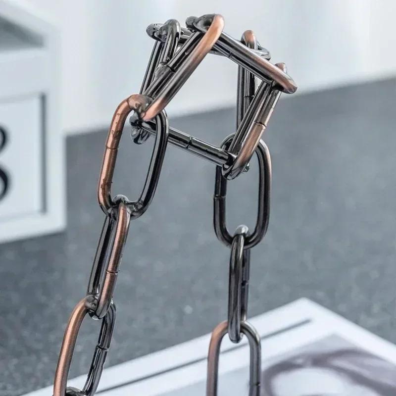 Волшебная подвеска железная цепь винные полки полки для бутылок вина подставка держатель кухня столовая погреб бар украшение