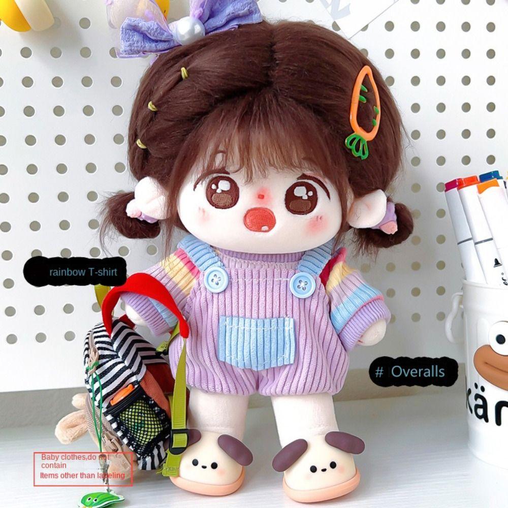 Fashion 20cm Cotton Doll Clothes Dressing Game DIY Doll's Accessories Trendy Replacement Outfit