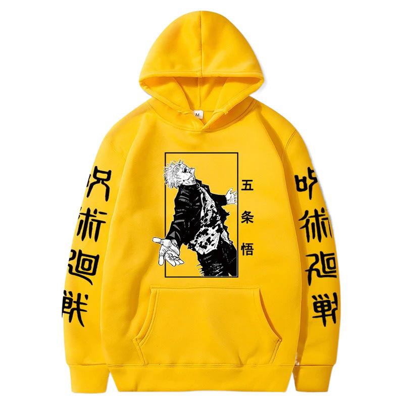 Furious Satoru Gojo Men's Hoodie Autumn Winter Casual Sweatshirt Men Womnen Fashion Brand Design Pullover Men's Hoodies