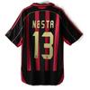Retro AC Milan 2006-2007 Home/Away Short Sleeve Soccer Jersey Adults Classic Match Shirt With Player Number