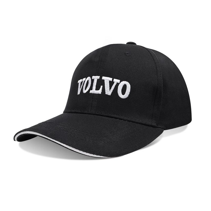 Embroidered Volvo Badge Baseball Cap Car Sun Visor Sticker For Volvo ES90 EC40 EX40 EM90 XC90 V90 V60 XC60 V40 S80 S60 S90 C40