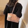 2025 новая модная повседневная сумка-тоут для ручной носки, зимняя корейская версия, трендовая наплечная сумка, рабочая сумка для поездок на работу, женская сумка