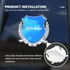 For Hyundai Metal Car Sticker Side Modification Sign Window Body Auto Logo i30 i20 i10 i40 Tucson Kona Sonata Veloster Elantra u2