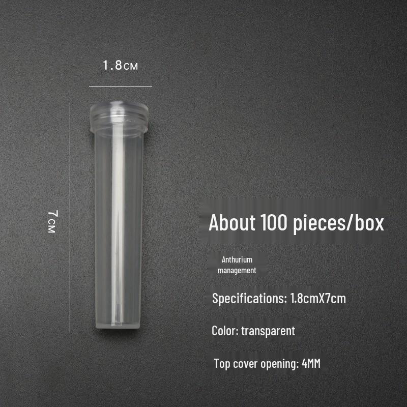 Portable Floral Water Retention Tubes for Fresh Flower Bouquet Packaging