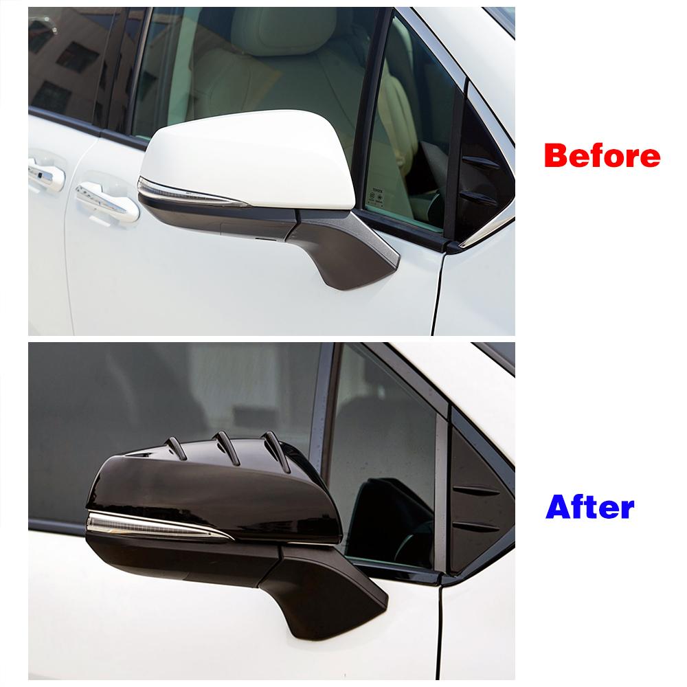 Для Toyota Sienna XL40 4th 2022 2023 Стайлинг автомобиля Ремонт крышки заднего вида Защитная крышка бокового зеркала Накладка анти