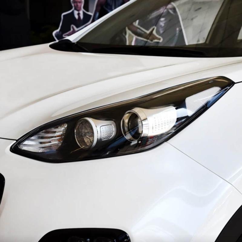 Compatible Headlight Cover for Kia KX5 (2016-2018) - Outer Organic Glass Lamp Face