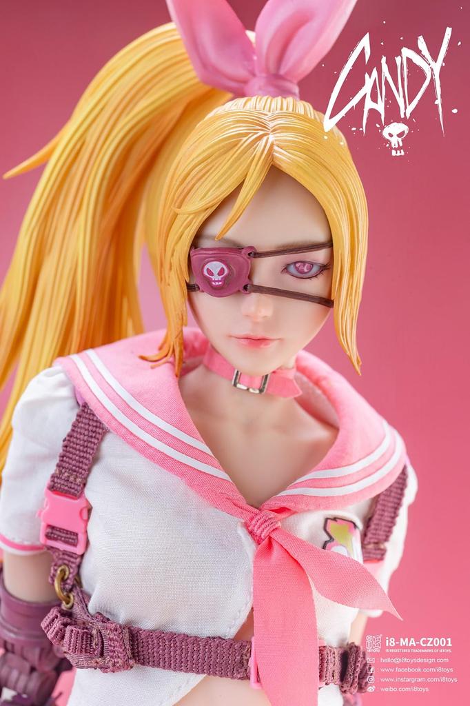 Tbmodel I8Toys 1/6 Экшн-фигурка «Mentality Candy» Стандартная версия. (MA-CZ001 / Подвижные глаза и металлический скелет)
