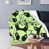 Panda Throw Blanket Gifts for Girls Boys Soft Warm Fleece Flannel Plush Blanket Lovely Cute Panda Blankets for Bed Sofa Couch