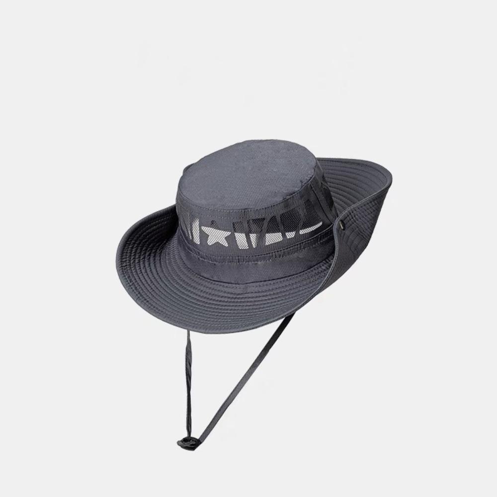 UV Protection Outdoor Hiking Hat Summer Sunscreen Cap Fashion Men Women Bucket Hat Travel