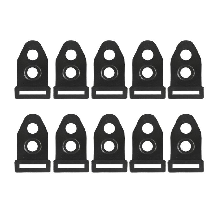 Набор из 10 шт. крючков для туристической палатки, фиксаторов оттяжек, пластиковых держателей для стоек палатки, переходник для стоек палатки