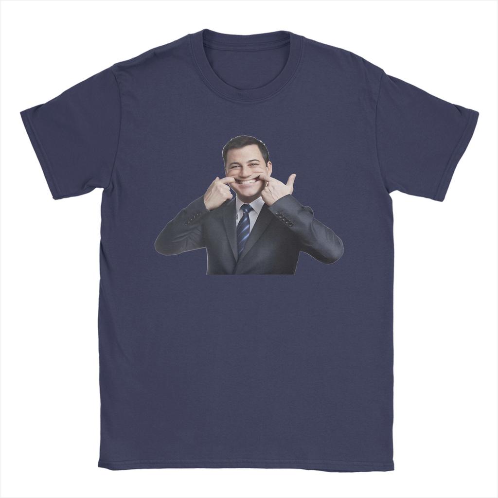 Jimmy Kimmel Poster TShirt Adult Y2K Funny T Shirts Summer Crewneck Hipster Tees Cheap Big Size Clothing