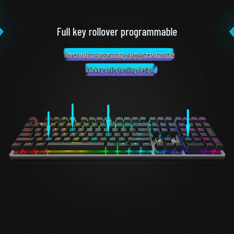 Rapoo V700RGB Alloy Mechanical Gaming Keyboard