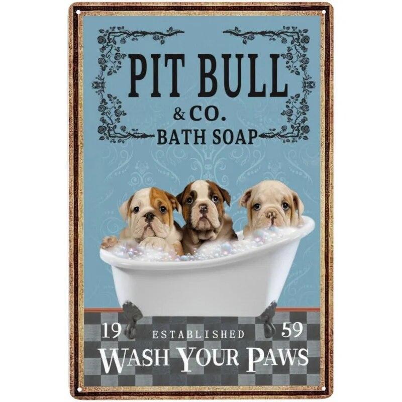 Ретро раздеться, мыло для ванны, металлические жестяные вывески, винтажные постеры для ванной комнаты, стиральная комната, бары, мужская пещера, кафе, паб, клубы, домашний декор стен