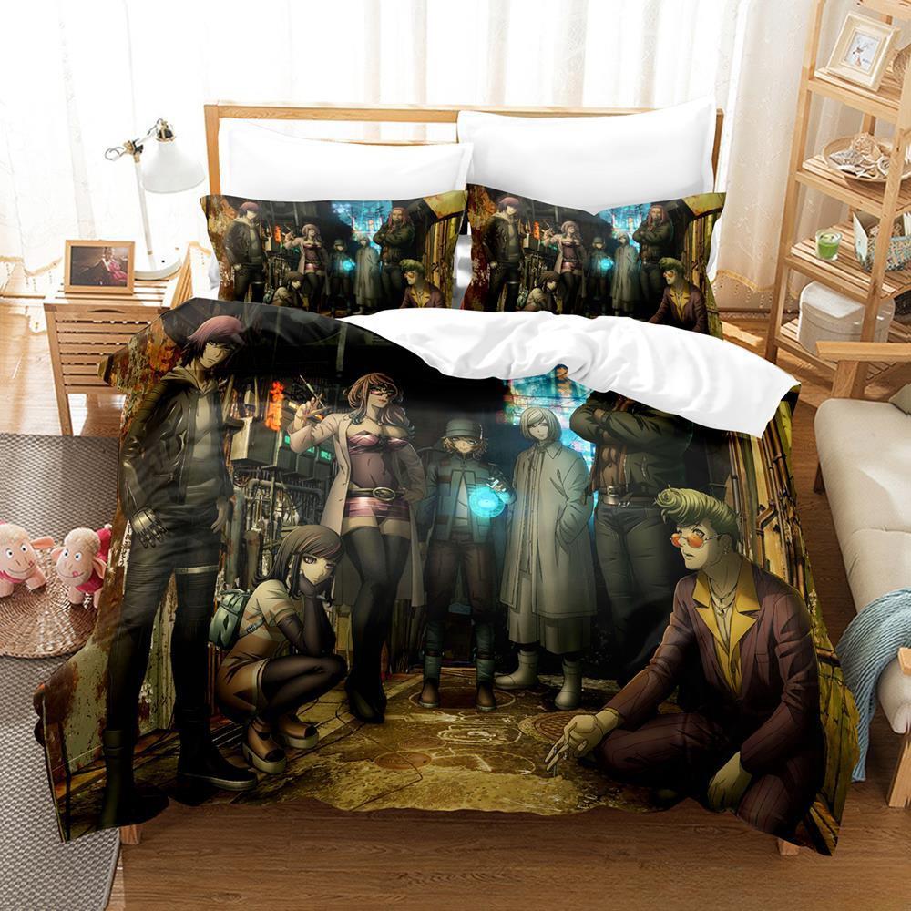Новый комплект постельного белья Akudama Drive, односпальная кровать, двуспальная кровать размера «king-size», комплект постельного белья для взрослых и детей, комплект простыней с 3D-аниме